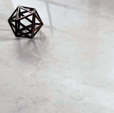 The typical appearance of polished marble floors and the refined beauty of classical surfaces has now become ceramics.