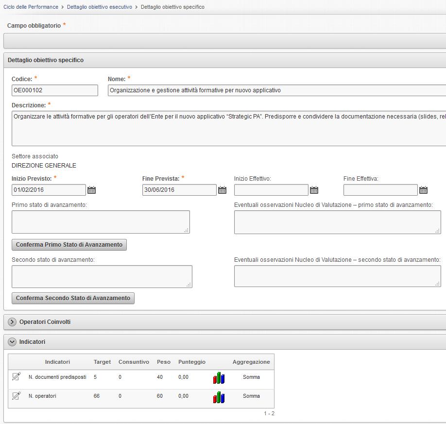 Vantaggi nuova soluzione software Interfaccia