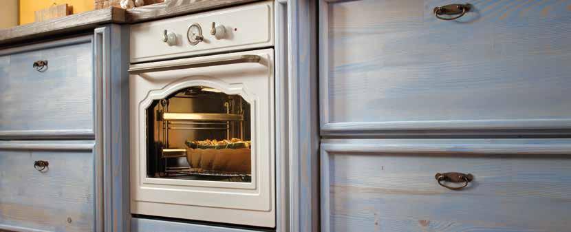 Tecnologia HomeMade fatto in casa per eccellenti risultati di cottura L'innovativo design interno del forno con resistenza intelligente PerfectGrill imita la forma dei forni a legna tradizionali.