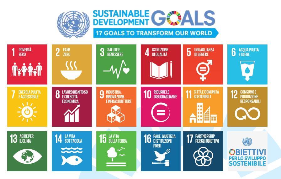 Lo scopo L Agenda 2030 per lo Sviluppo Sostenibile è un programma d azione per le persone, il pianeta e
