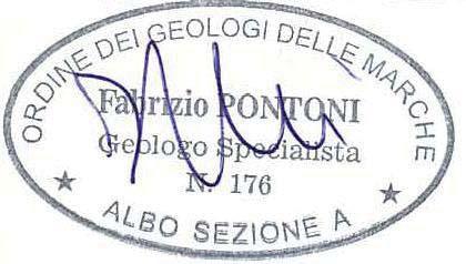 Geol. Fabrizio Pontoni COORDINATORE DELLA SICUREZZA IN FASE DI PROGETTAZIONE Ing.