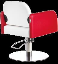 The ample foam padding makes the chair particularly comfortable,