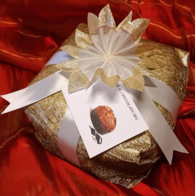 PANETTONE CON GOCCE DI CIOCCOLATO