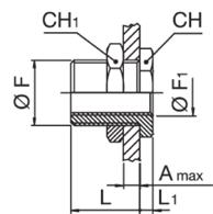 (UNI EN 12164 CW 614N) Nickel-plated brass (UNI EN 12164 CW 614N) Laiton nickelé (UNI EN 12164 CW 614N) Vernickeltes Messing (UNI EN 12164 CW 614N) COD. MOD.