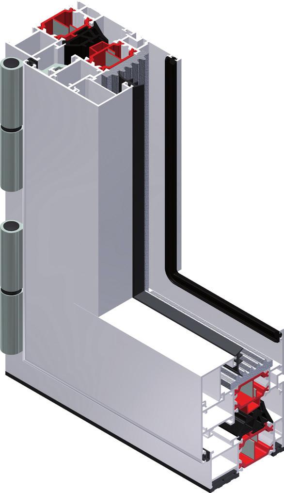 65 Atlas - 65 Atlas GUARNIZIONE CENTRALE IN EPDM COESTRUSO ELEVATO ISOLAMENTO TERMICO GUARNIZIONI CINGIVETRO IN EPDM COESTRUSO ISOLANTE IN POLIETILENE ESPANSO BASSISSIMA CONDUCIBILITÀ TERMICA DA 30