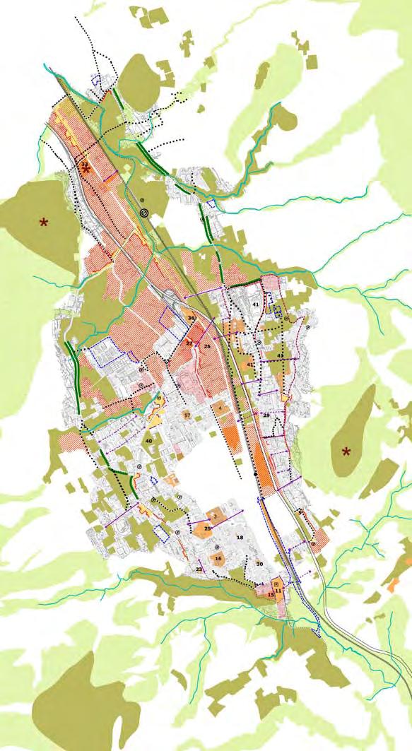 L anulare della rigenerazione urbana della città