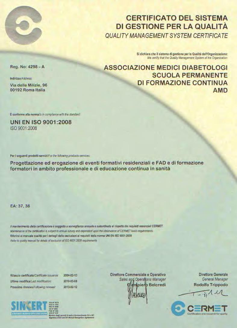 Il modello formativo AMD: