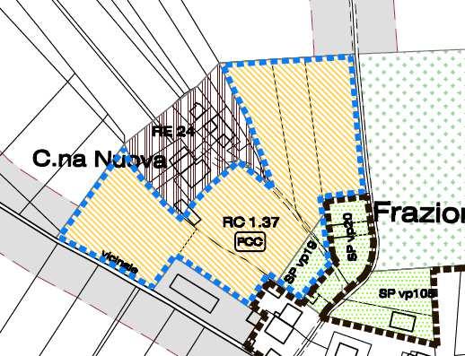 zone abbandonate, senza una significativa prevalenza di un uso del suolo su un altro.