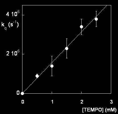 Transient absorption: ms Intermolecular