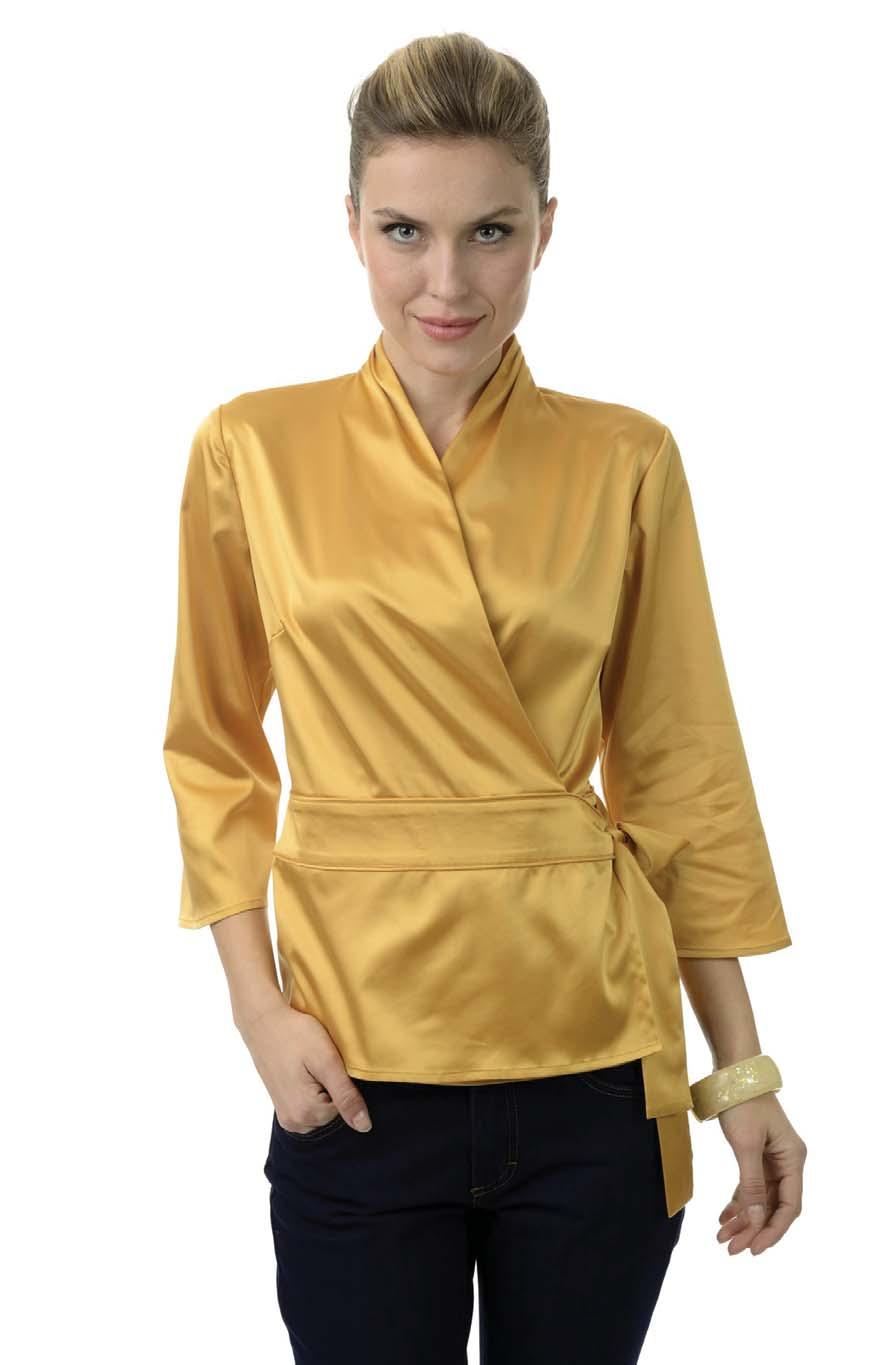 19,00 CAMICIA LAYLA Giallo senape (cod. 042), Zebrato (cod.