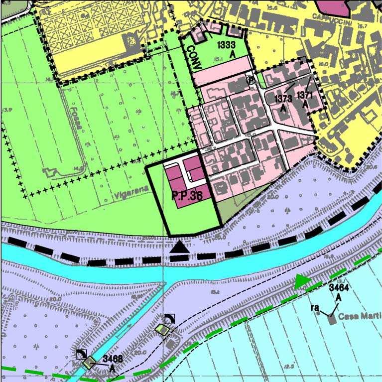 SCHEDA NORMATIVA RELATIVA AL P.P.36 (ZONA C1 RESIDENZIALE DI ESPANSIONE SOGGETTA A P.