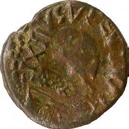 Sisto V (1585-1590) 1125. Sesino (falso d epoca), 1585-1590 Mistura (?) g 1,03 mm 16,13 inv.