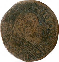 Clemente VIII (1592-1605) 1197. Sesino, 1592-1596 Mistura g 1,01 mm 17,29 inv.