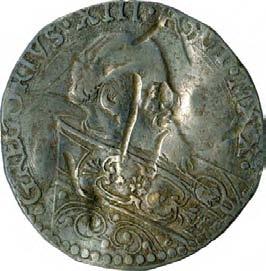Gregorio XIII (1572-1585) 1007. Bianco, 1572-1585 Argento g 4,31 mm 29,27 inv.