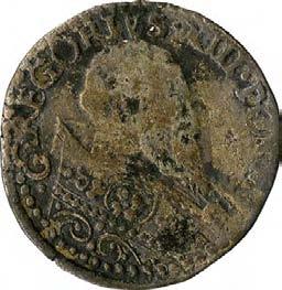 Gregorio XIII (1572-1585) 1033. Doppio bolognino (o muraiola), 1572-1585 Mistura g 1,67 mm 21,57 inv.