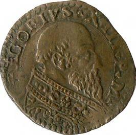 Gregorio XIII (1572-1585) 1041. Sesino, 1572-1585 Mistura g 1,00 mm 17,41 inv.