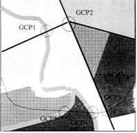 I PUNTI DI CONTROLLO (GCP, Ground Control Points) Un GCP è PUNTO ben identificabile sull immagine da