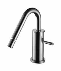 stainless steel flexible hoses Mitigeur lavabo haut, vidage rapide sans trop plein, flexibles inox de raccordement Ø 3/8 Einhand Waschtischmischer, hoher Körper, Ablaufventil ohne Wasserzulauf,