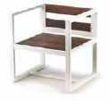 ANODIZED ALUMINIUM FRAME WOODEN TOP FOR OUTDOOR USE DIMENSIONI: DIMENSIONS: PANCA/ SOFA H SEDUTA 43,5 cm H