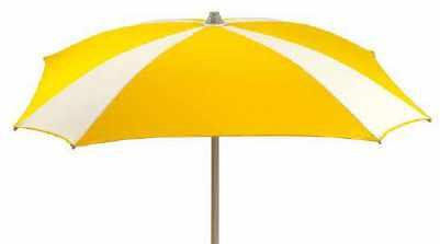 TRADITIONAL BEACH UMBRELLA WITH FRINGE CAN BE SUPPLIED WITH: FRAME: MOD.