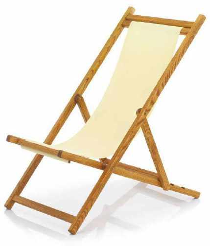 DECKCHAIR WITHOUT ARMREST TILT ADJUSTMENT IN 3 POSITIONS