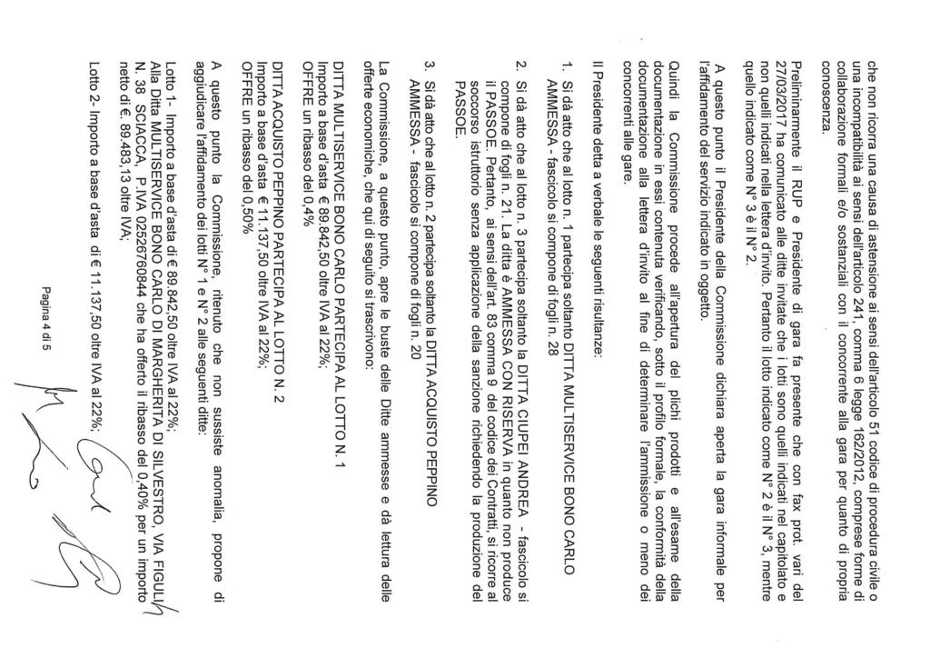 che non ricorra una causa di astensione ai sensi dell'articolo 51 codice di procedura civile o una incompatibilità ai sensi dell'articolo 241, comma 6 legge 162/2012, comprese forme di collaborazione