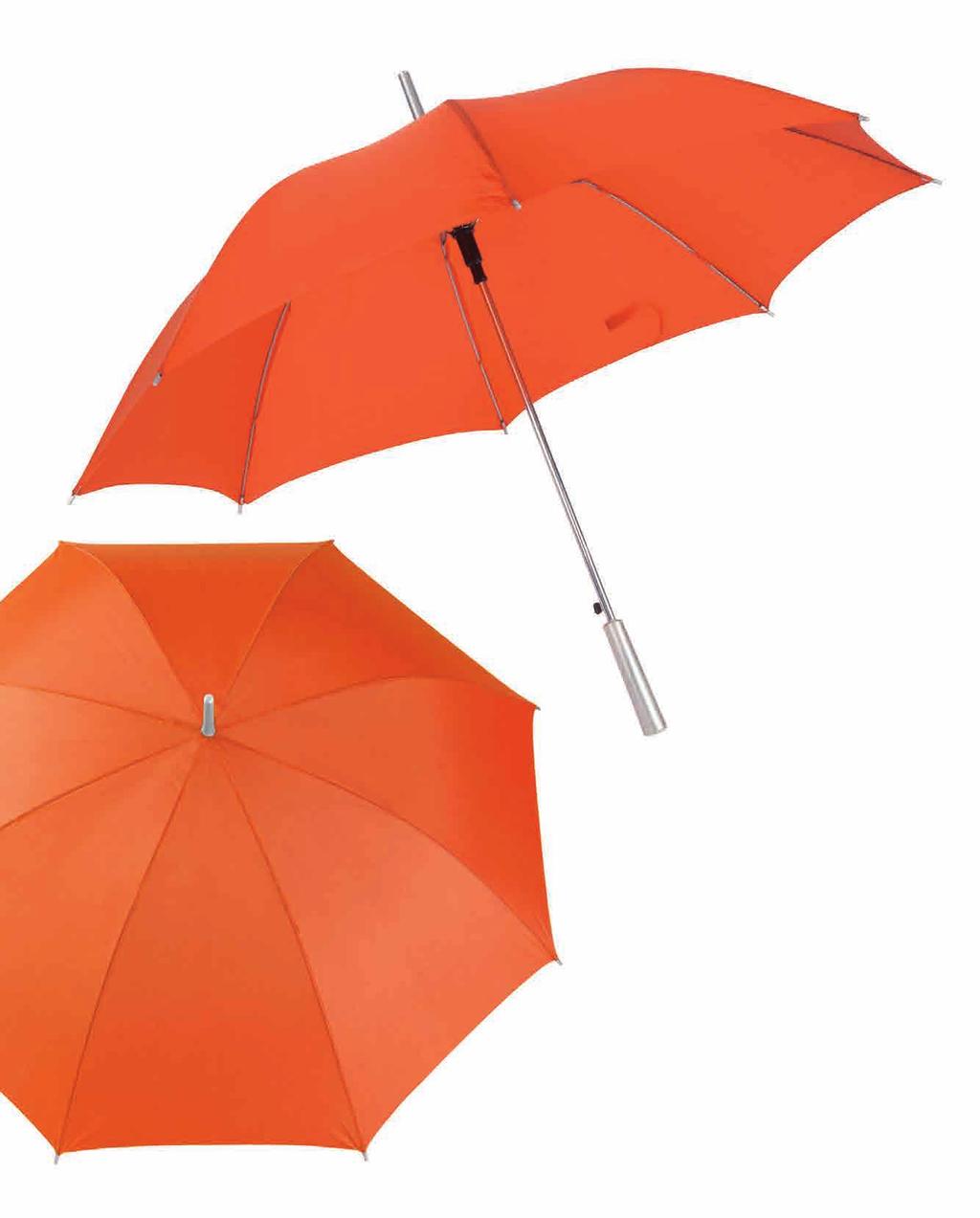 Lively PL118 LIVELY ombrello con manico e puntale in plastica silver fusto in