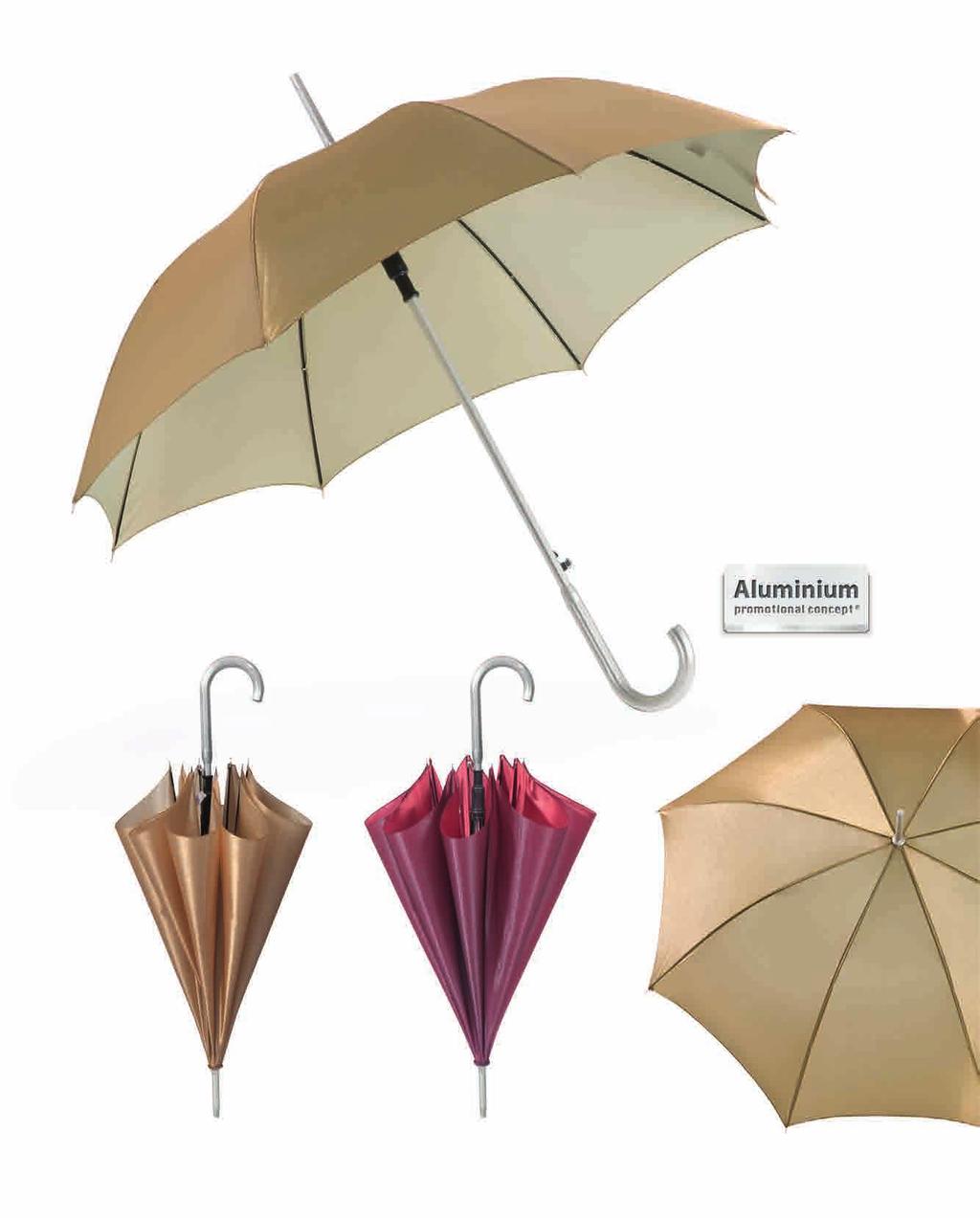 Caleido PL086 CALEIDO ombrello con fusto, manico e puntale in alluminio rib in metallo
