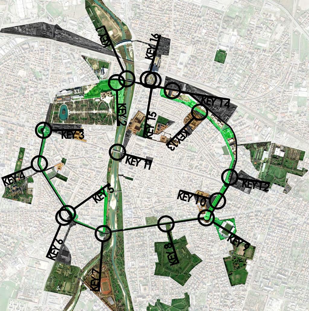 via Abbeveratoia DA BIXIO AL TORRENTE il sistema degli spazi pubblici ed i plessi scolastici dalla Barriera a ponte Caprazucca TEP AD PERSONAM il sistema urbano tra il ponte di via Po, piazzale