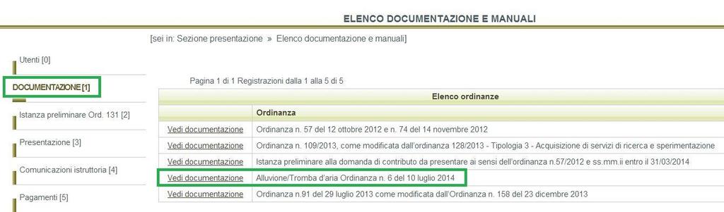 2. FASI DI PRESENTAZIONE DOMANDA E SCELTA DEL MANUALE Di seguito si elencano sinteticamente le fasi da seguire per la presentazione della domanda di contributo: registrazione; accesso con le