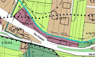 UBICAZIONE : Via Coazze (Distretto D7a - Tav di PRGC 2e) Art. 92.30 Tc 7a.11 Superficie fondiaria mq 2.