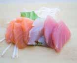 Gunkan sashimi Pesce crudo 130 /