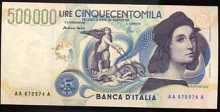 000 Lire - Bernini 1 tipo 06/03/1992 - Alfa 905; Lireuro