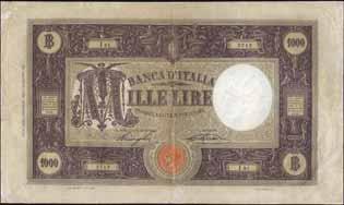 (1944-1946) 500 Lire - Barbetti (testina) 17/08/1944 - Alfa 467; Lireuro 34B - Azzolini/Urbini - Lievi