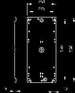 17.5 5 A B 17.5 5 A B Dimensionali C D C D Serie TAISEX 10.5 Serie ALUPRESEX 10.