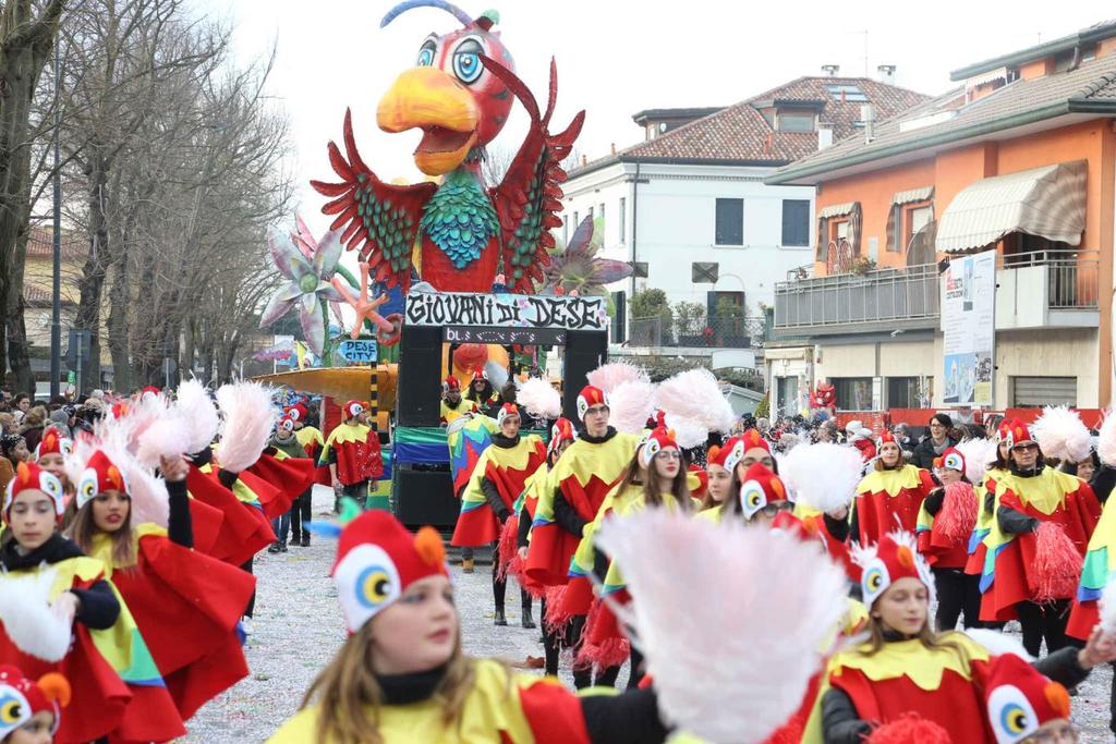 Il Carnevale dei Ragazzi a Zelarino Martedì 5 marzo 2019 Sfilata dei Carri Mascherati Ore 14.