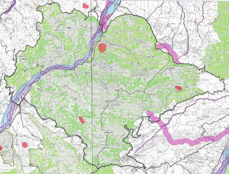 9) LAGHI CORSI D ACQUA E ACQUE SOTTERRANEE zone di tutela dei caratteri ambientali di laghi, bacini e corsi d acqua (art.17) invasi ed alvei di laghi, bacini e corsi d acqua (art.