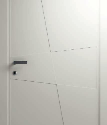 PC 33 door 80 x 210 cm finitura laccato opaco bianco DA / DA