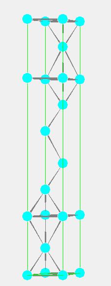 Classificazioni Prototype Sm-type Pearson symbol hr9 Jensen symbol, Strttra Sm-like La cella elementare La-like pò essere descritta dal grppo spaziale 66 - R-3 Tale grppo spaziale