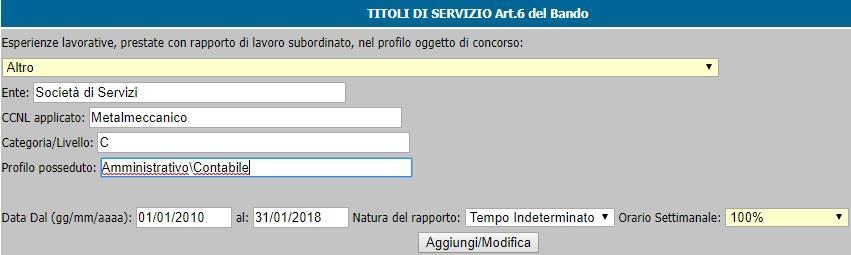 11 ATTENZIONE: nel caso il dipendente abbia usufruito di periodi di ASSENZA NON RETRIBUITA (Aspettative per superamento del periodo di prova, per incarico a tempo determinato presso altro Ente, per