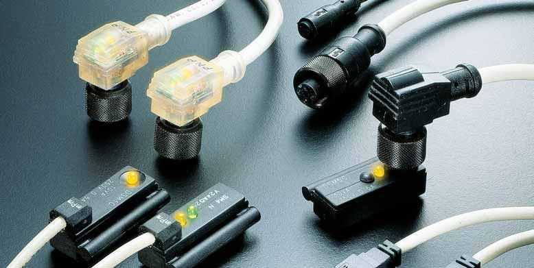 SENSORI DI PROSSIMITÀ PER CILINDRI MAGNETICI PROXIMITY SWITCHES FOR MAGNETIC CYLINDERS FIELD C O N N E T TO R I