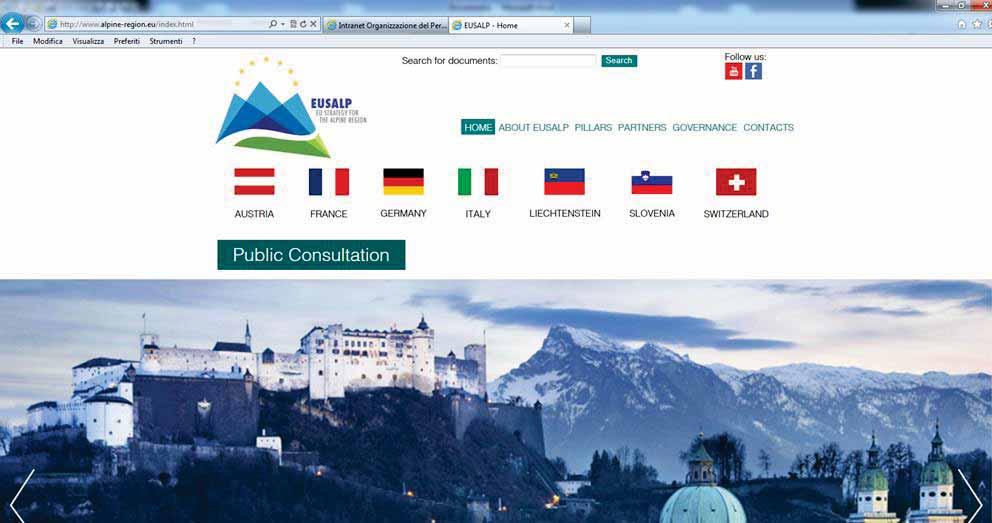 EUSALP: la Consultazione pubblica IL