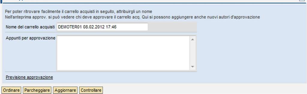 Tale nome può essere liberamente modificato dall utente(opzionale).