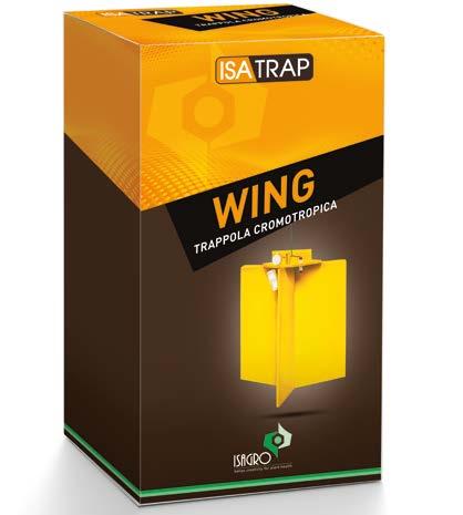 ISATRAP WING Trappola cromotropica adatta a monitoraggio e cattura di massa di Ditteri Tripetidi.