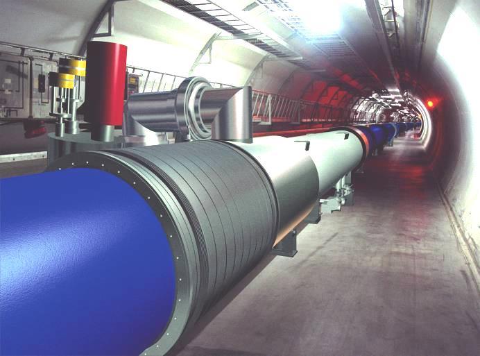 LHC l acceleratore piu potente mai costruito L energia viene misurata in Elettronvolts -EV- (energia cinetica acquisita da un elettrone che viene accelerato da una differenza di