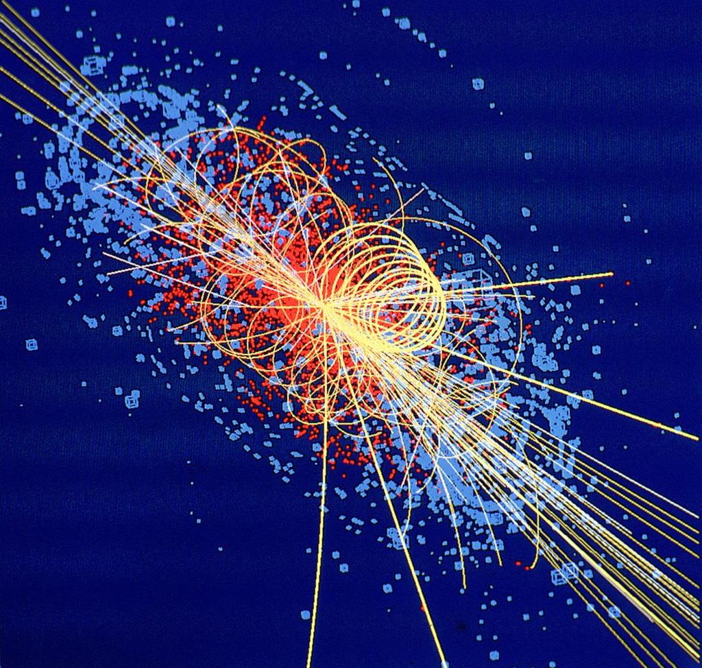 L evento e complesso perche lo stato iniziale e complesso: il protone e una particella composta da particelle