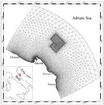 calma di vento AREE DI SVERSAMENTO A MARE STUDIO SUL TRASPORTO DEI SEDIMENTI MODELLO SHYFEM (sviluppato