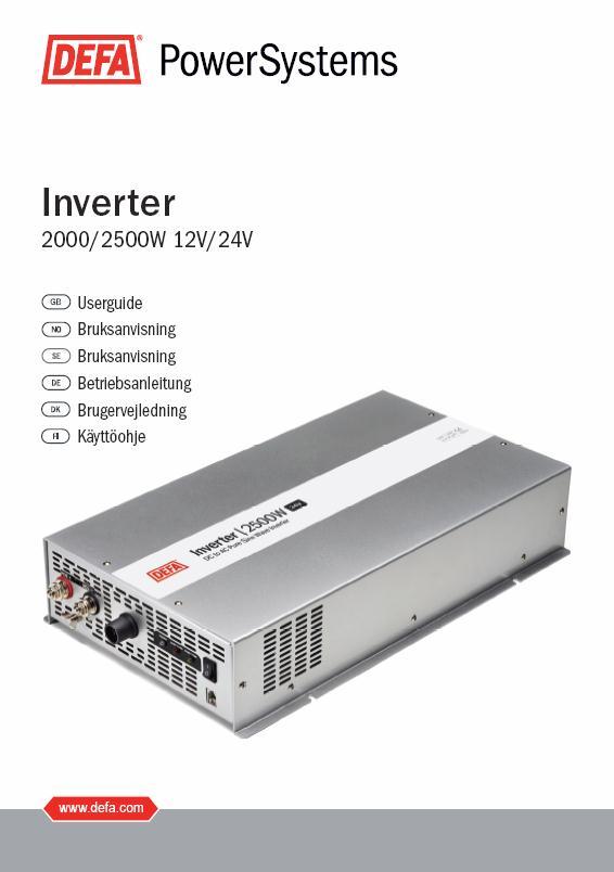 Inverters 2000 / 2500W