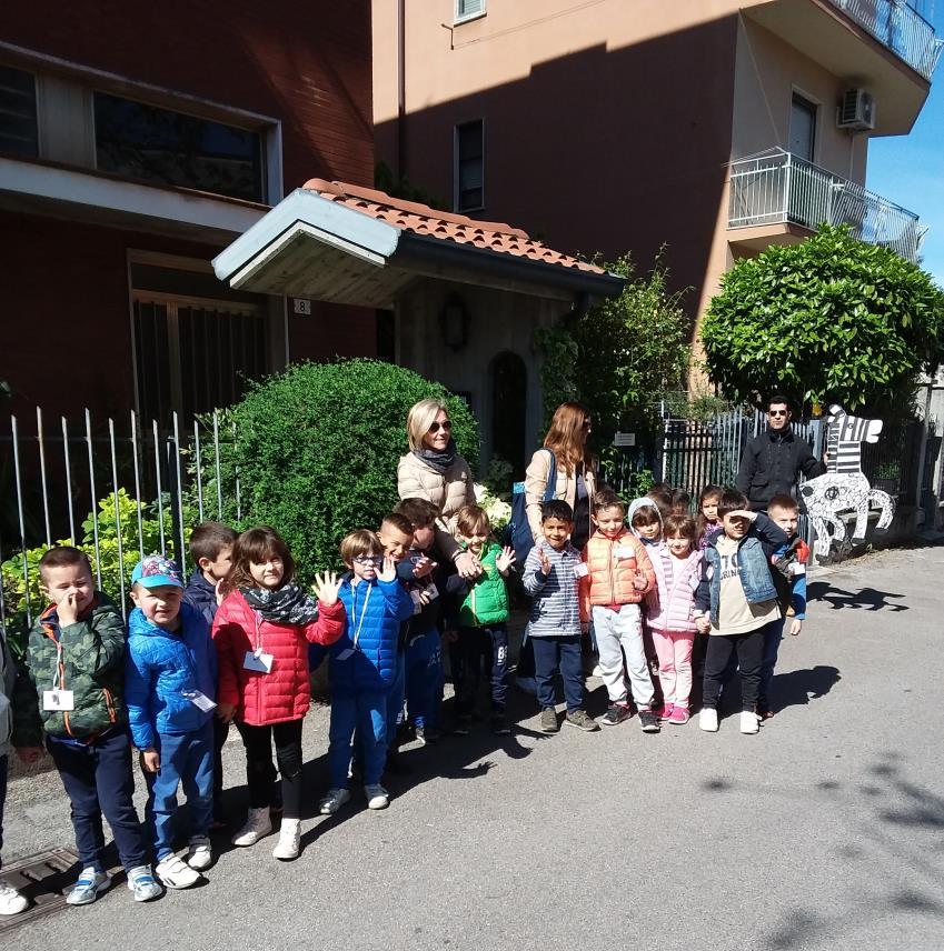 PROGETTO CONTINUITÀ Scuola dell infanzia Bernini Buri 2016/17 Oggi mercoledì 19 aprile 2017, le insegnanti Roberta, Anita, Nadia, Emanuela e Cristina, con l aiuto del vigile Elisa, ci hanno