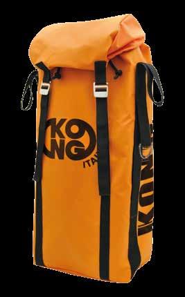 WWW.KONG.IT BAGS 13 SACCHI CARGO NEW - Rucksack with comfortable padded adjustable shoulder straps; fitted with an ergonomic back panel, a lateral handle and double suspension haul loops.